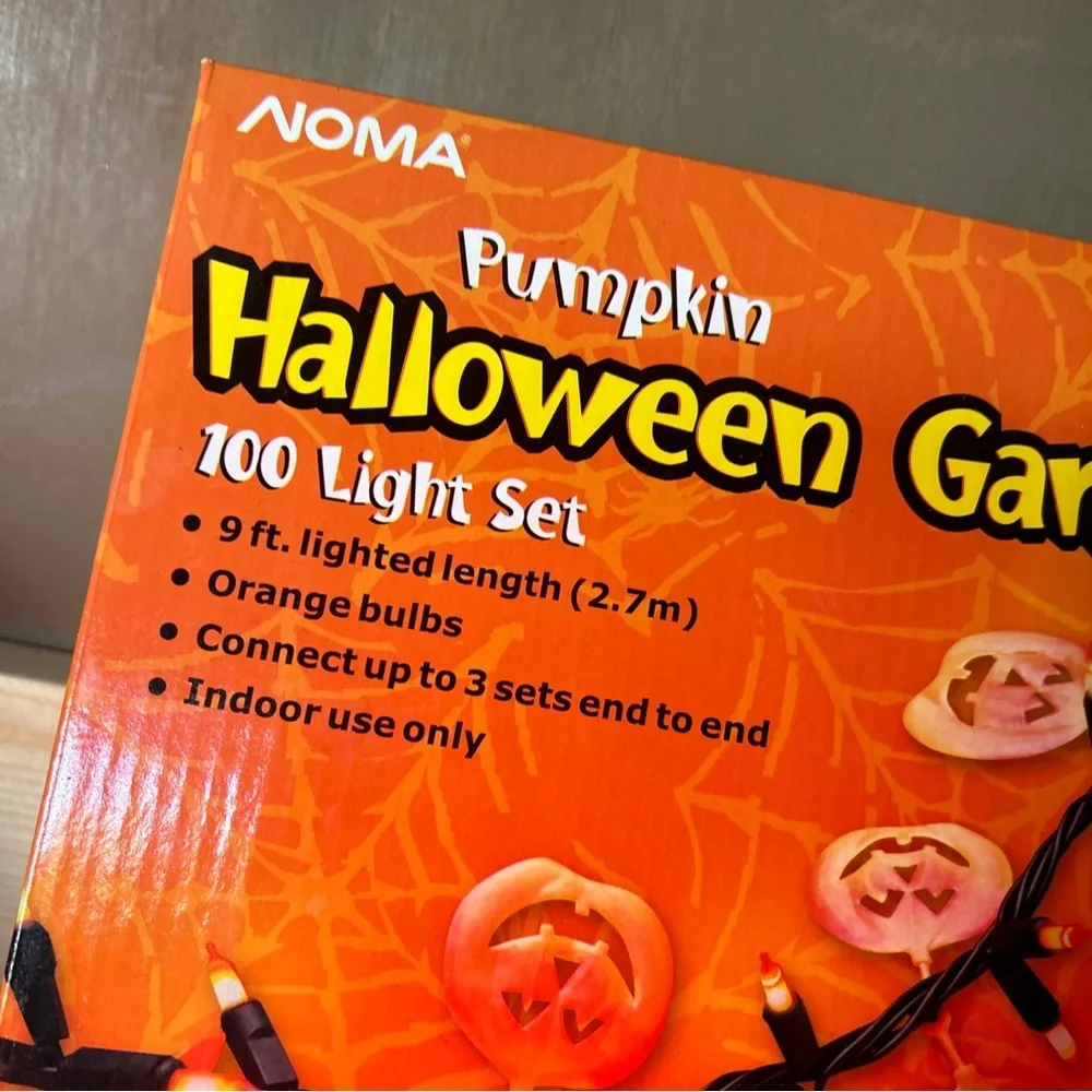 Halloween Lights Garland